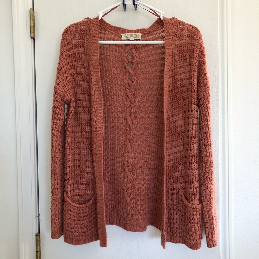 Coral Cardigan